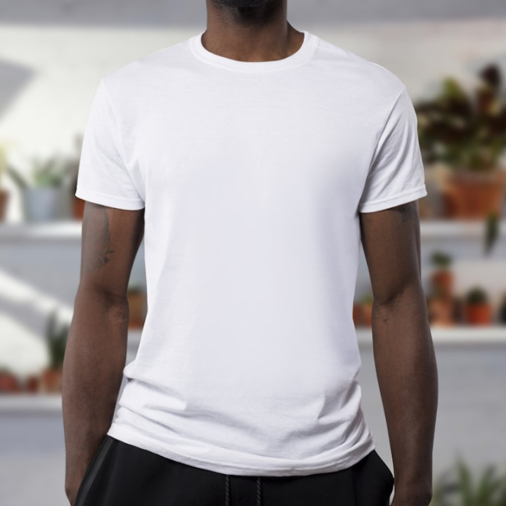 T-shirt blanc basique - Confort et style intemporel
